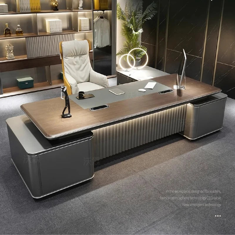 Study Desk Table Minimalist Student Furniture Room Office Executive Accessories Computer Desks Home Desktop Ufficio Modern