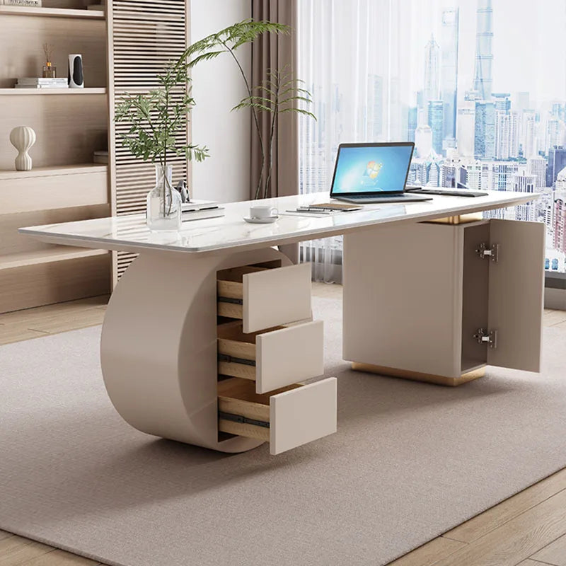 Workbench Conference Office Desk Modern Corner Organization Workflow Office Desk Executive Tavolo Da Lavoro Home Furniture HDH