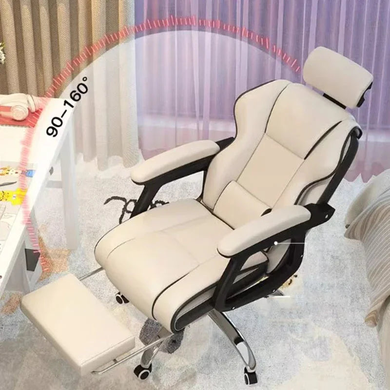 Fancy Armpad Recliner Office Chair Low Price Footrest Lounge Comfy Office Chair Kawaii Modern Cadeira De Gamer Salon Furniture