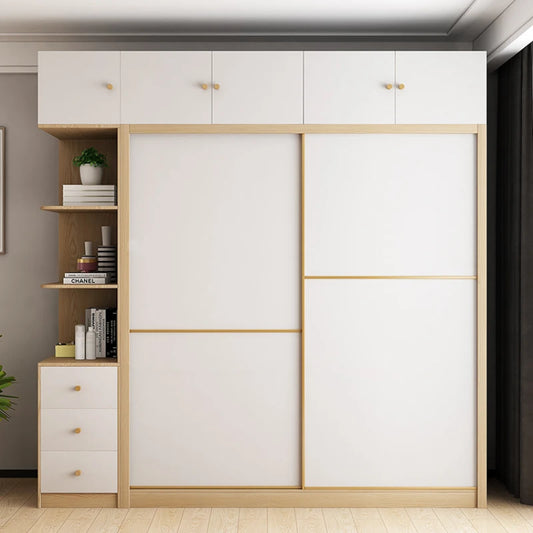 Organizer Modern Wardrobes Luxury White Simple Clothing Rack Wardrobes Storage Baby Mueble Para Colgar Ropa Furniture Bedroom