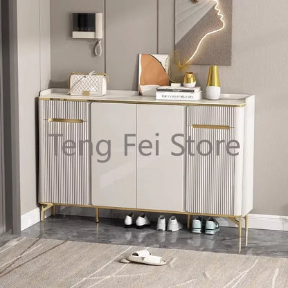 Nordic Luxury Sideboard Living Room Storage Modern Display Sideboard Kitchen Dining Room Mobile Cucina Kitchen Furniture SR50CG