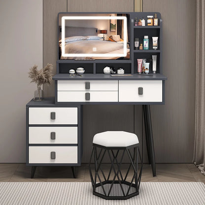 Luxury Luxury Dressing Table Bedroom Modern Girls Makeup Dressing Table European Style Coiffeuse De Chambre Home Furniture