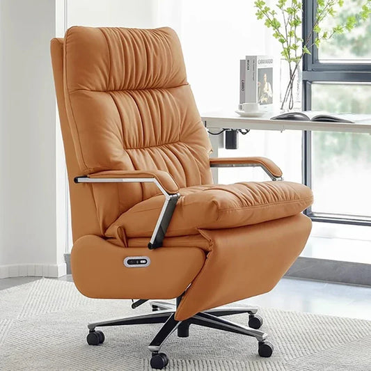 Ergonomic Chaise Office Chair Mobile Swivel Recliner Bedroom Office Chair Accent Lazy Work Cadeira Ergonomica Office Furniture