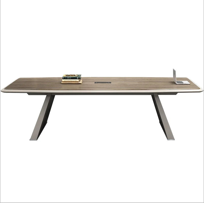 Large conference table long table simple modern negotiation table conference room rectangular office