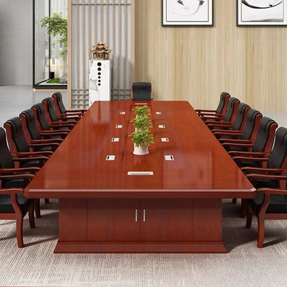 Wooden Modern Conference Table Computer Coffee Laptop Meeting Office Desk Design Drawer Tavolo Riunioni Office Furniture CM50HY