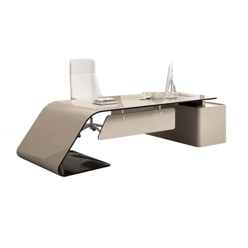 Modern Luxury Office Desks Standing Organiser Executive Laptop Computer Desks Pc Drawers Escritorio Oficina Office Furniture