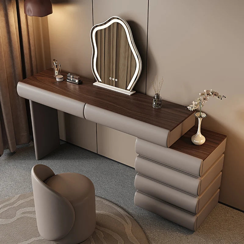 Bedroom Luxury Dressing Table Mirror Organizer Girls Makeup Dressing Table European Vanity Tocador Mueble Maquillaje Furniture