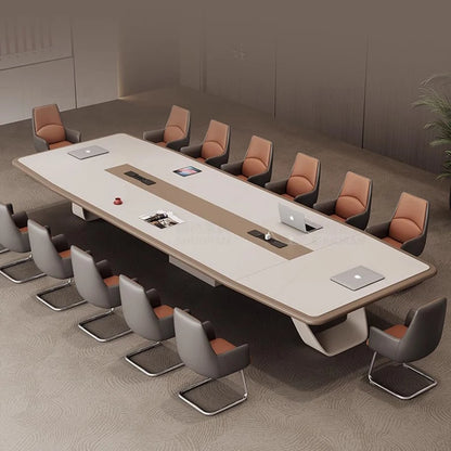 Executive Office Conference Tables Standing Reception Computer Work Desk Workbench Desktop Biurka Komputerowe Luxury Furniture