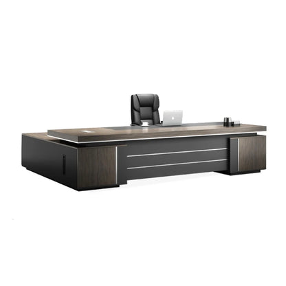 Shelf Executive Office Desk Long School European Luxury Computer Desks Secretary Floor Escritorios De Ordenador Modern Furniture