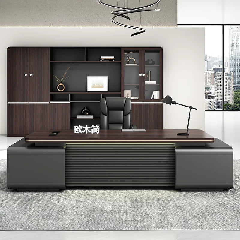 Corner Office Executive Desk Work Study Table Sofa Side Setup Accessories Room Desks Offer Table Manucure Furniture Offices