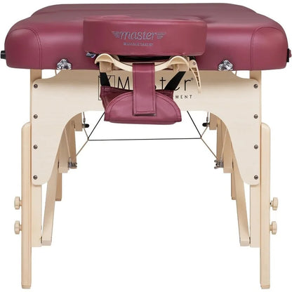 30'' Eva Portable Pregnancy Massage Table for Female Clients and Obese Individuals, Spa Salon Facial Bed