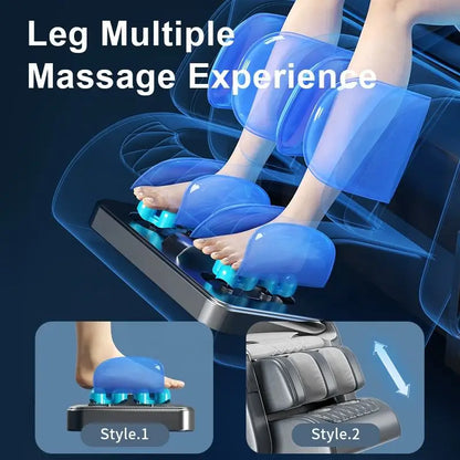 2024 The Latest Model In 4D Zero Gravity Airbag Full Body Massage Chairs Heat Massage Sofa Office chair AI Body Shape Detection