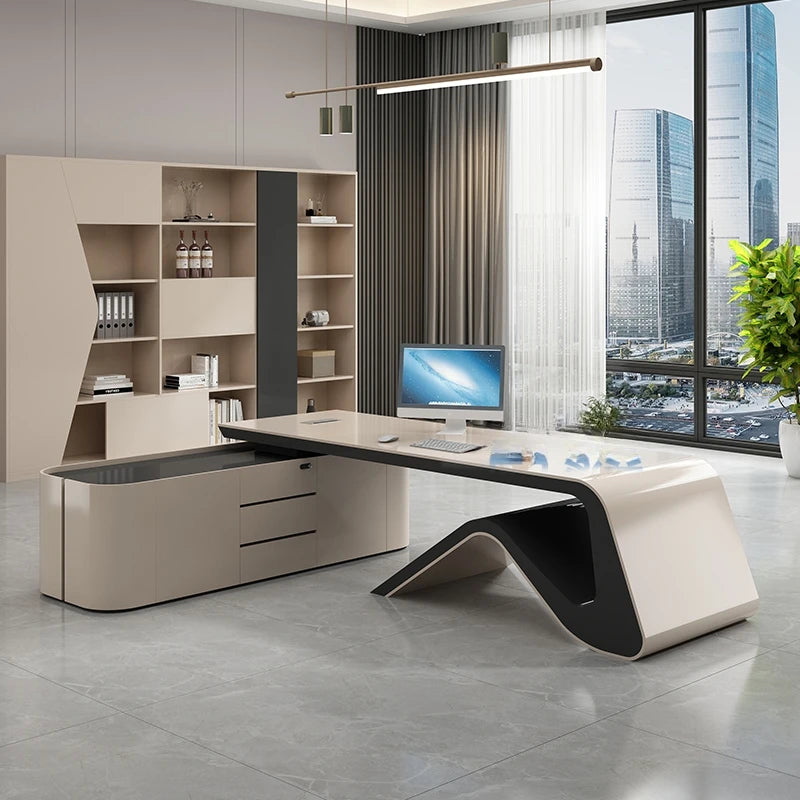 Workstation  Table Multifunction Home Furniture Professional Office Desk Organizer Executive Escrivaninha Computer Auxiliary