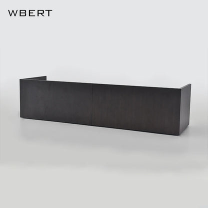 Wbert Modern Solid Wood Italian Light Luxury Sofa Artistic Special-shape Velvet Sales Department Sofa Living Room Sofas