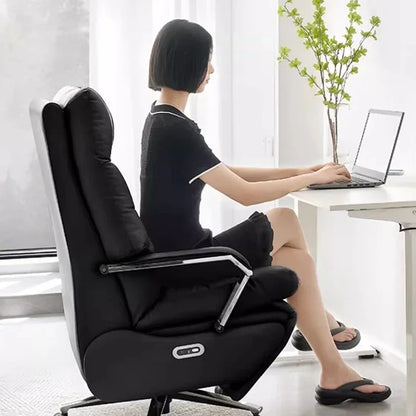 Ergonomic Chaise Office Chair Mobile Swivel Recliner Bedroom Office Chair Accent Lazy Work Cadeira Ergonomica Office Furniture