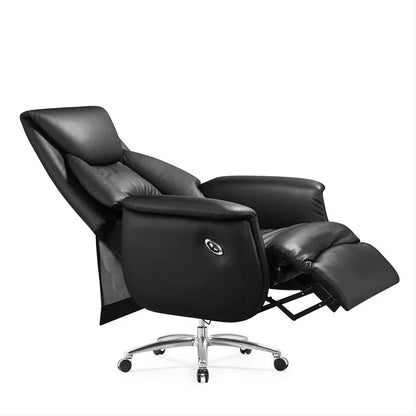 Leather Silla Del Presidente Chairman Reclining Executive Lounge President Chair For Office