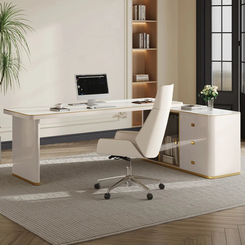 Desk Conference Office Desks Reception Storage Executive Modern Office Desks Meeting Large Mesa Tablo Furniture WN50OD Desk