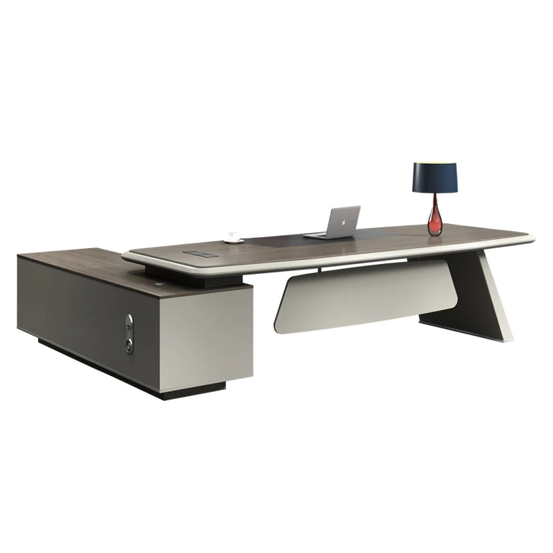 Desktop Corner L Shape Work Table Storage Meeting Office Desk Executive Computer Tavolo Scrivania Ufficio Modern Furniture