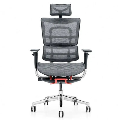 ergonomic mesh office chair with lumbar support and adjustable seat height for for neck pain and back pain