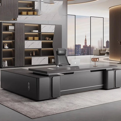 Reception Office Desk Computer Executive Writing Height Modern Desk Workbench Desktop Organization Tavolino Office Furniture