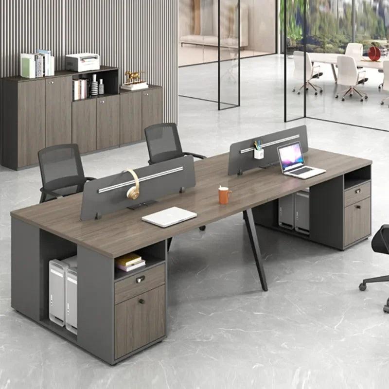 Laptop Console Office Desk Executive Vanity Drafting Storage Luxury Corner Office Desk Meeting Scrivania Angolare Furniture HDH