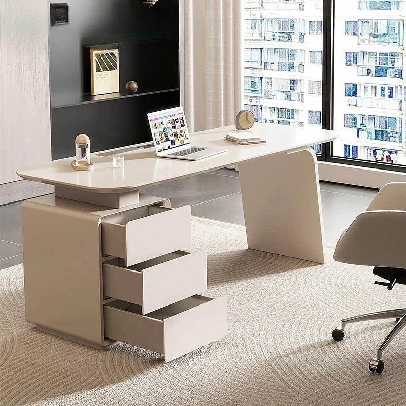 Modern Conference Executive Desk Table Vanity Storage Writing Stand Up Desk Table Corner Table Pour Ordinateur Home Furniture