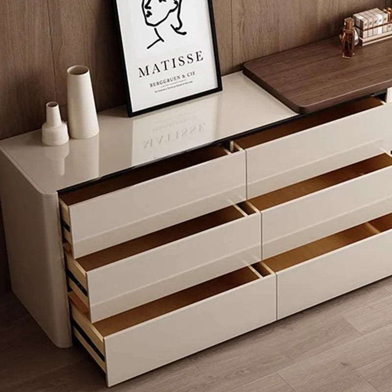 Makeup Storage Cabinet Make Mirror Up Vanity Dressing Table Cosmetics Box Bedroom Comoda Pra Quarto Garden Furniture Sets