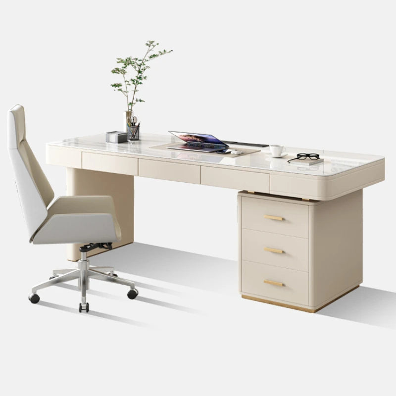 Luxury Computer Office Desks Executive Desktop Modern Meeting Office Desks Conference Wood Masa Tafel Office Furniture WN50OD