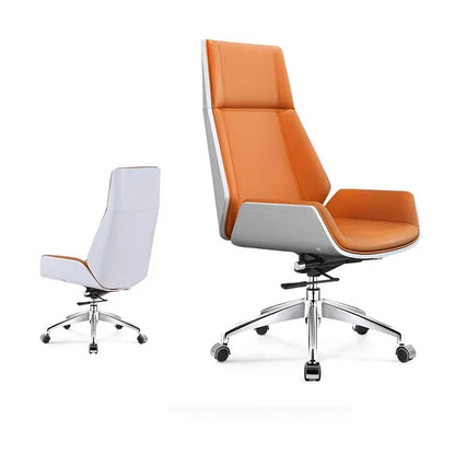 Modern Computer Desks Ergonomic Chair Swivel Luxury Leather Nordic Study Chair Bar Stools Relax Bureau Meuble Office Furniture