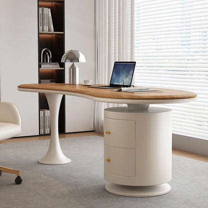 Modern Workstation Office Desk Writing Drawers Meeting Executive Desk Wood Console Scrivanie Per Ufficio Office Furniture