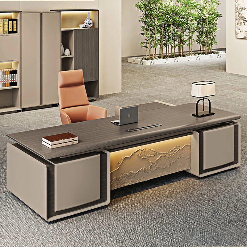 Bureau Study Office Desks Reception Computer Wooden Conference Office Desks Executive Luxury Scrivania Ufficio Lavoro Furnitures