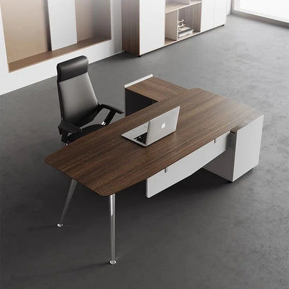 Executive Desk L Shaped Computer Laptop Study Table Industrial Vanity Coffee Dressing Room Desks Escritorio Conference Tables