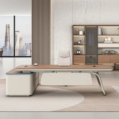 Workbench Modern Office Desk Storage Writing Executive Standing Office Desk Reception Scrivanie Per Ufficio Luxury Furniture