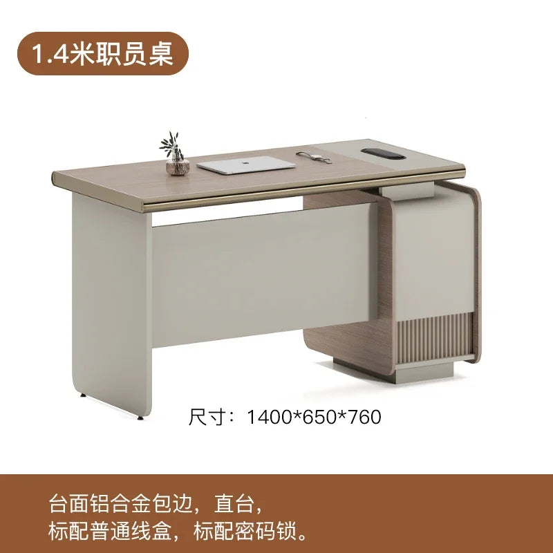 Work Computer Desk Study Organizer Conference Writing Corner Office Desk Reception Drawers Mesa De Escritorio Desk Accessories