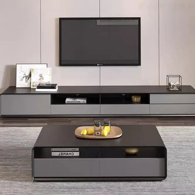 Grey Modern Tv Stands Mobile Designer Monitor Black Retro Bedroom Tv Stands Entertainment Moveis Para Casa Nordic Furniture