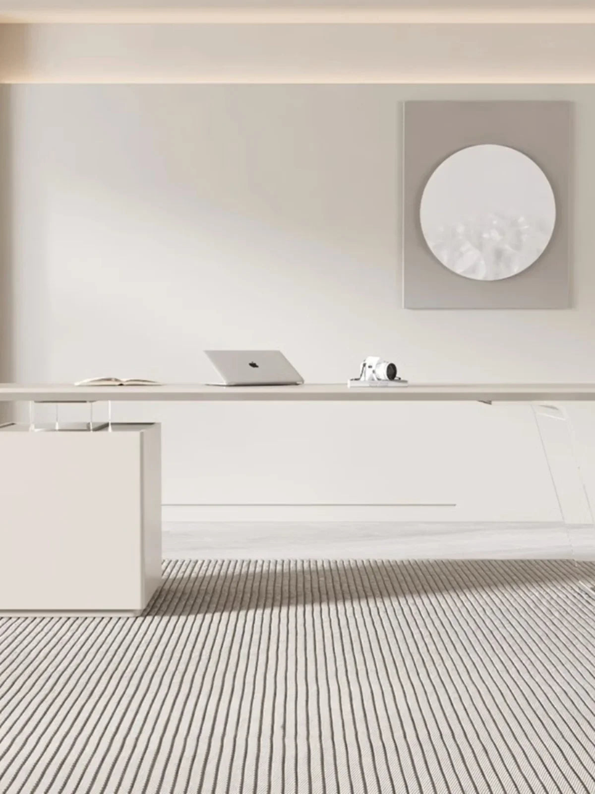 Nordic Executive Style Office Computer Desk Consulting Simple Modern Boss Beauty Salon Computer Desk Work Mesa Office Furniture