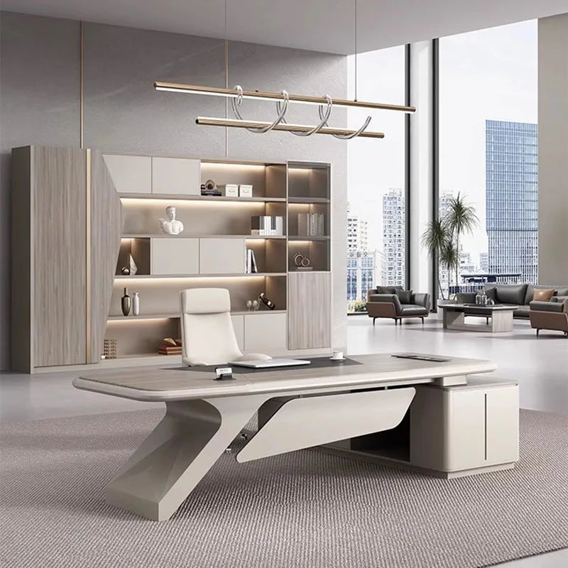 Work Organization Office Desks Modern Conference Simple Storage Executive Office Desks Wood Mesa De Escritorio Home Furniture