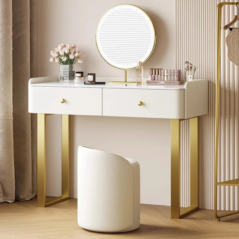 Luxury Makeup Dressing Table Mirror Light Mirror Full Body Dressing Table Salon Cabinets Tocadores De Maquillaje Furniture