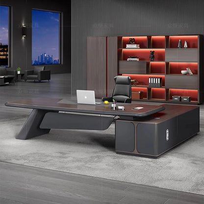 Storage Executive Office Desks Filing Cabinets Modern Computer Conference Study Wood Console Bureau Meuble Luxury Furnitures