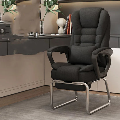 Leather Emperor Camp Emperor Camp Dinning Designer Kneeling Makeup Luxury Office Chair Portable Silla Oficina Library Furniture