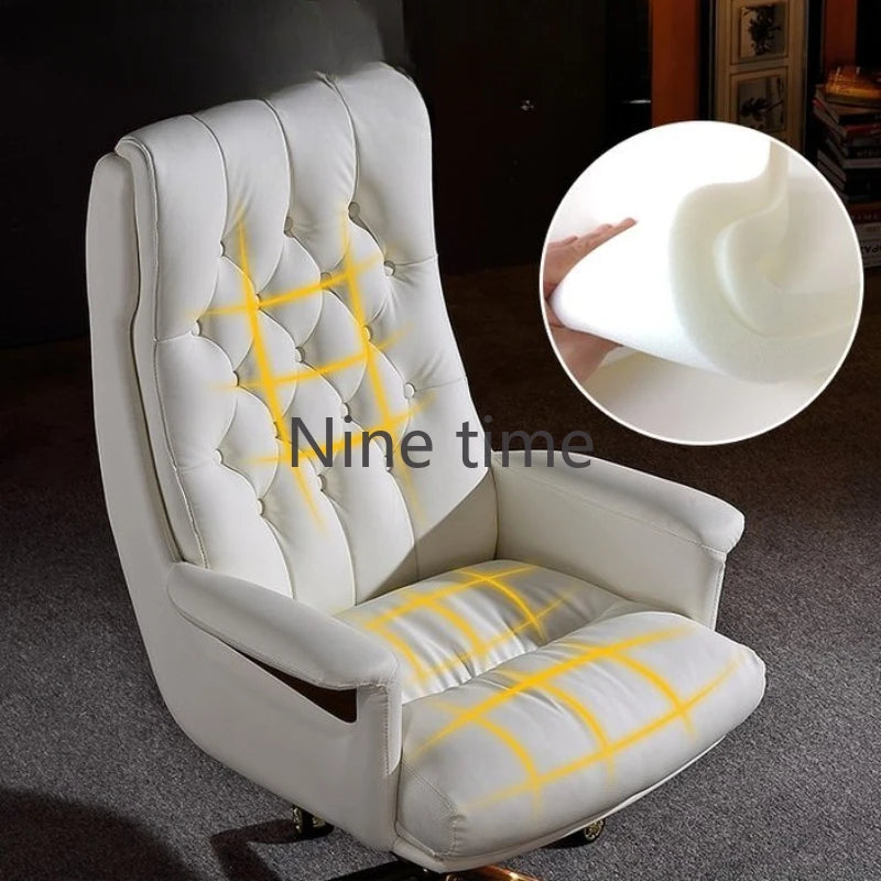 Stretch Full Body Office Chairs Back Cushion Ergonomic Wheels Modern Office Chair Massage Lounge Cadeira Gamer Home Furniture