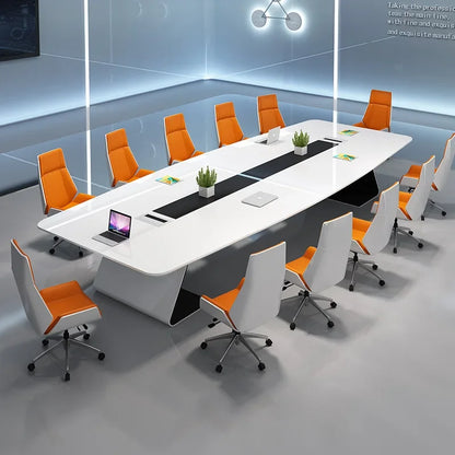 Conference Table Paint Simple Modern Atmosphere High-end Conference Room Bar Negotiation Table