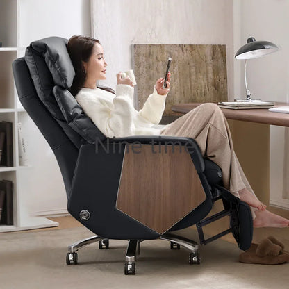 Autofull High Back Office Chairs Armchair Folding Modern Designer Computer Chair Autofull Mobile Sillas De Espera Furnitures