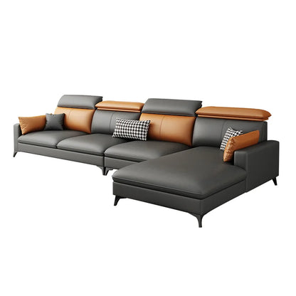 Sectional Bed Sofa Couch Modern Lounge Sofa Recliner Nordic Muebles Para El Hogar Italian Sofa Set Living Room Furniture LQQ15XP