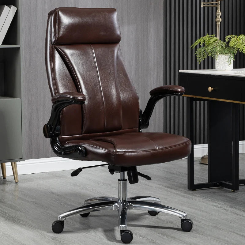 Hand Wheels Office Chair Working Designer Leather Cushion Conference Armchairs Cushion Silla Escritorio Office Furniture