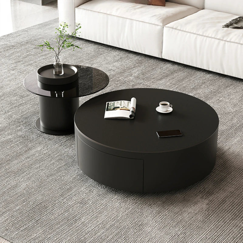 Side Modern Coffee Tables Round Bedside Room Hall Coffee Tables Sofa Middle Mesitas De Noche Couchtisch Home Furniture HD50CJ