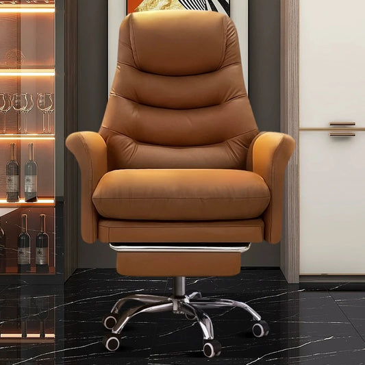 Ergonomic Office Chairs Computer Recliner Leather Study Nordic Chair Executive Living Room Sofas Cadeira De Escritorio Furniture