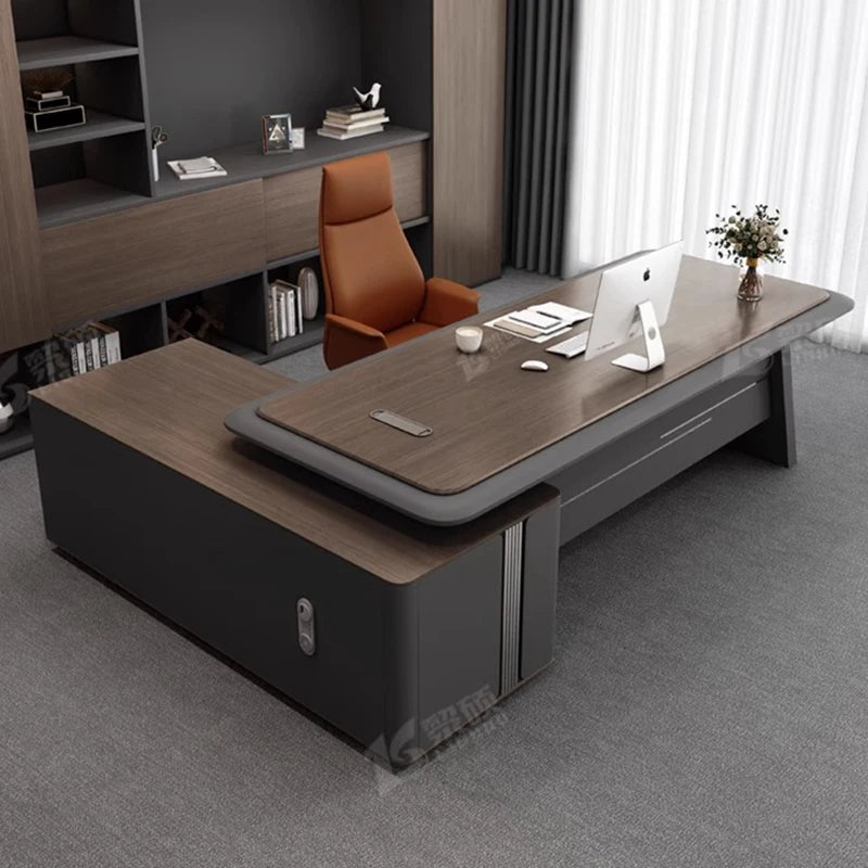 Meeting Executive Modern Desk School Luxury Manicure Study Nail Table Gaming Office Mesa Para Computador Nordic Furniture