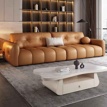 Modern Sectional Living Room Sofas Furniture Europe Luxury Living Room Sofas Beds Lazy Leather Confort Nordic Salon Meuble Sofas