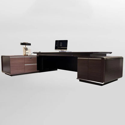 Executive Drawers Office Desks Storage Reception Computer Corner Workstation Meeting Modern Scrivania Con Cassetti Furniture